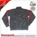 BSCI approved factory 100% polyester track top tricot / 100% polyester sports jacket for man / promotion cheap jacket